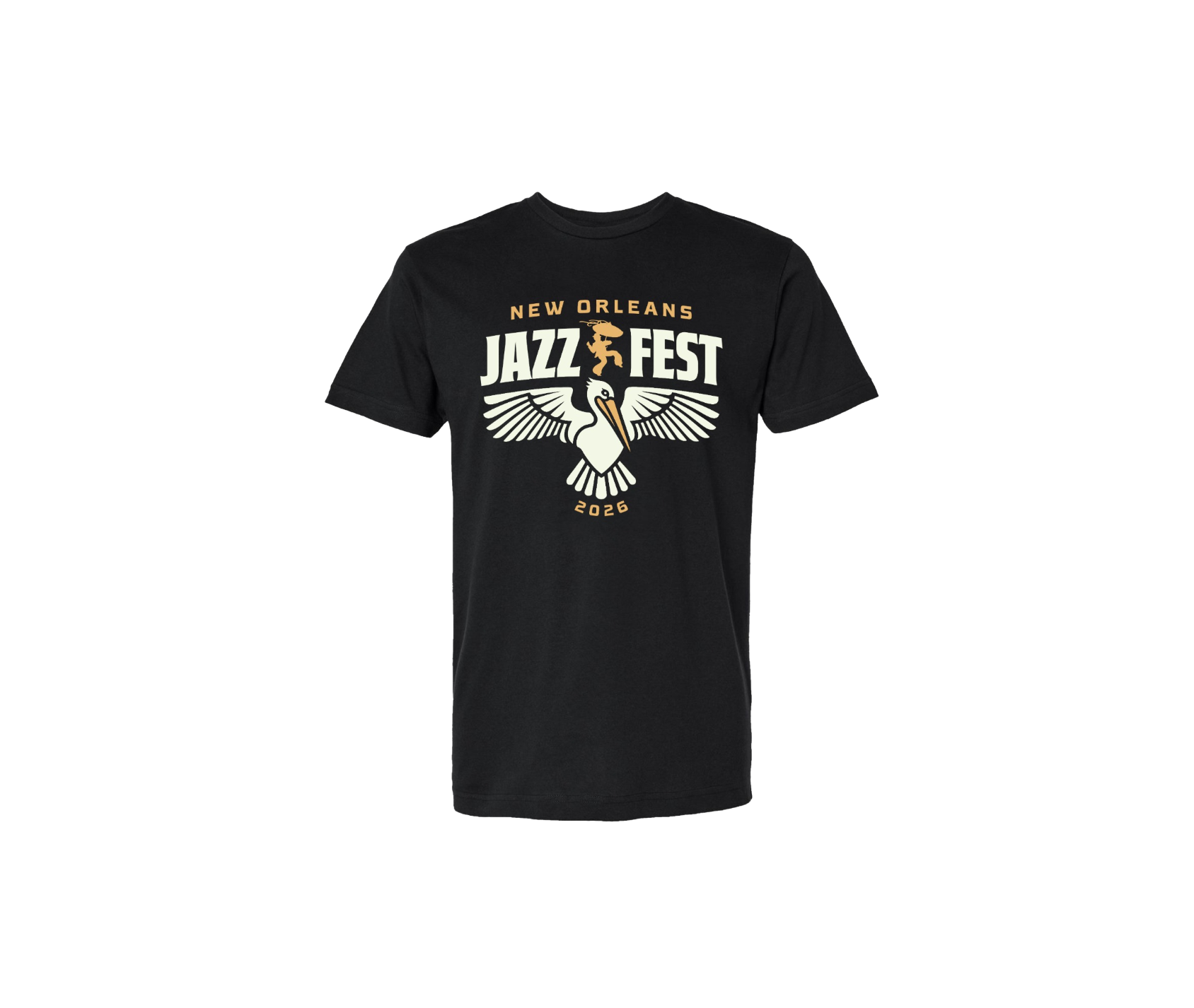 Bayou Bird Black T-Shirt – Official Jazz Fest Store
