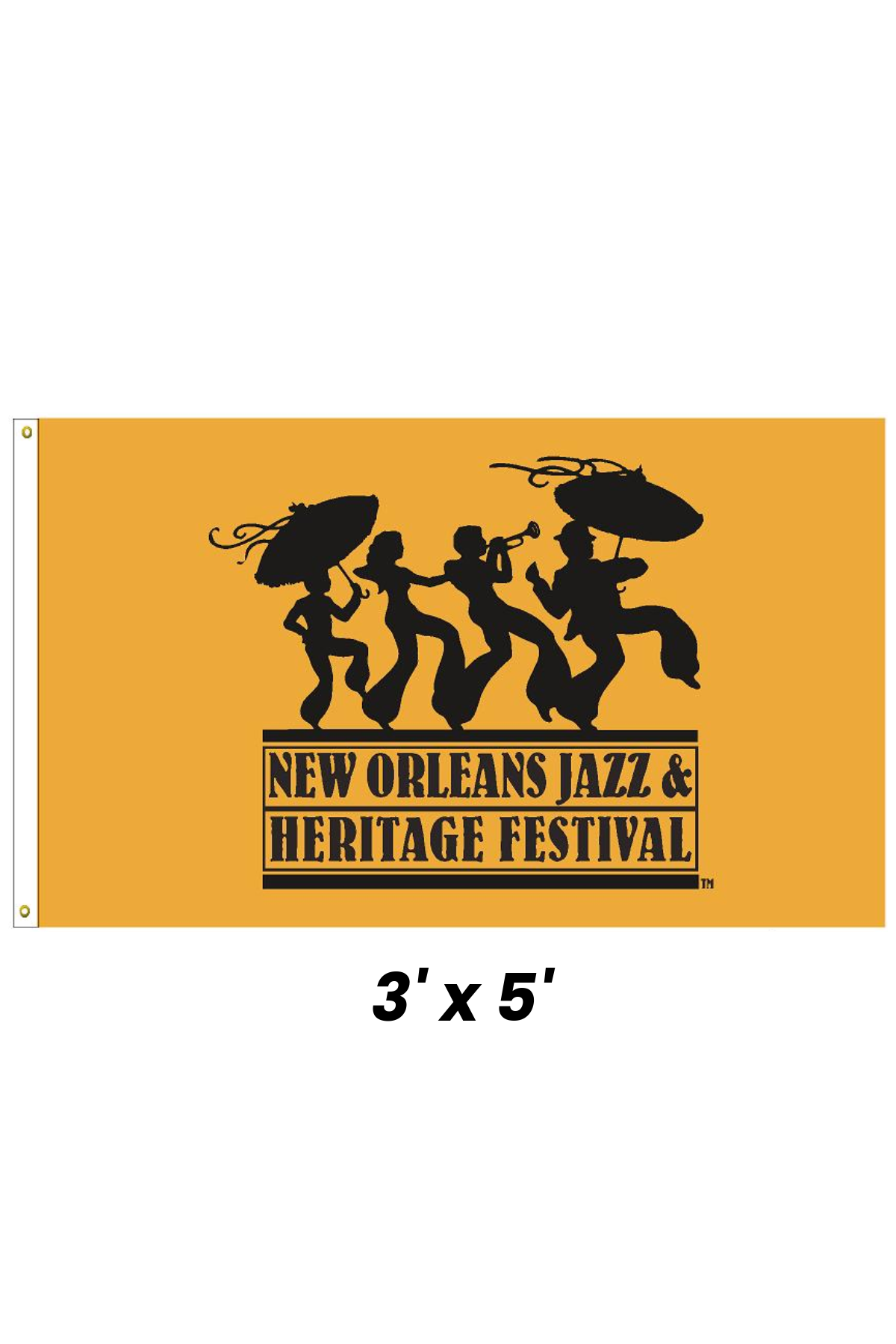 Jazz Fest Large Flag