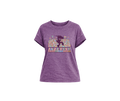 "We Want More!" Ladies Purple T-Shirt