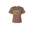 Jam Session Brown Ladies T-Shirt