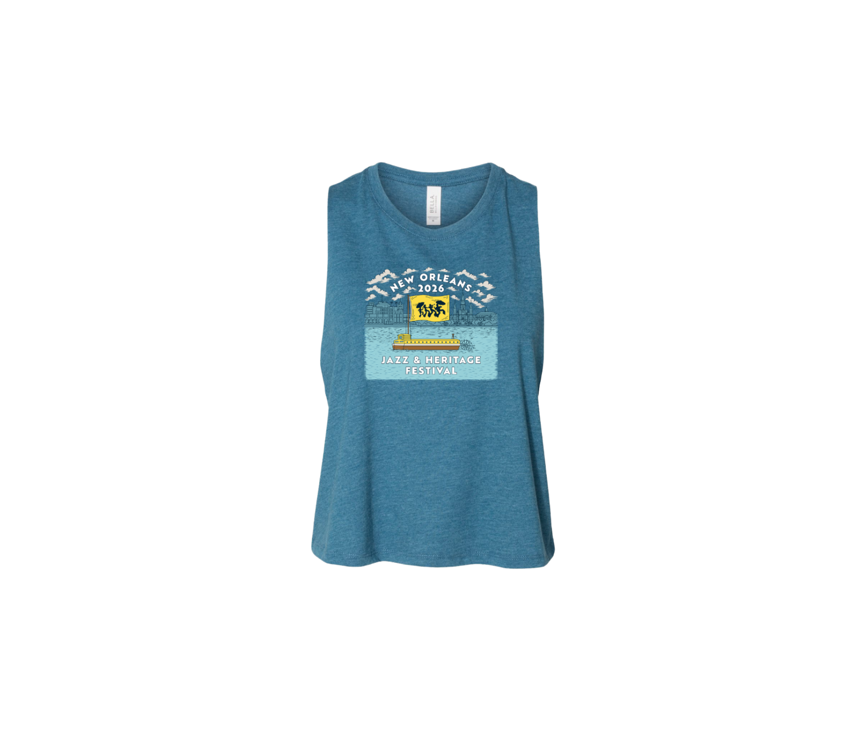 Riverboat Ladies Green Tank