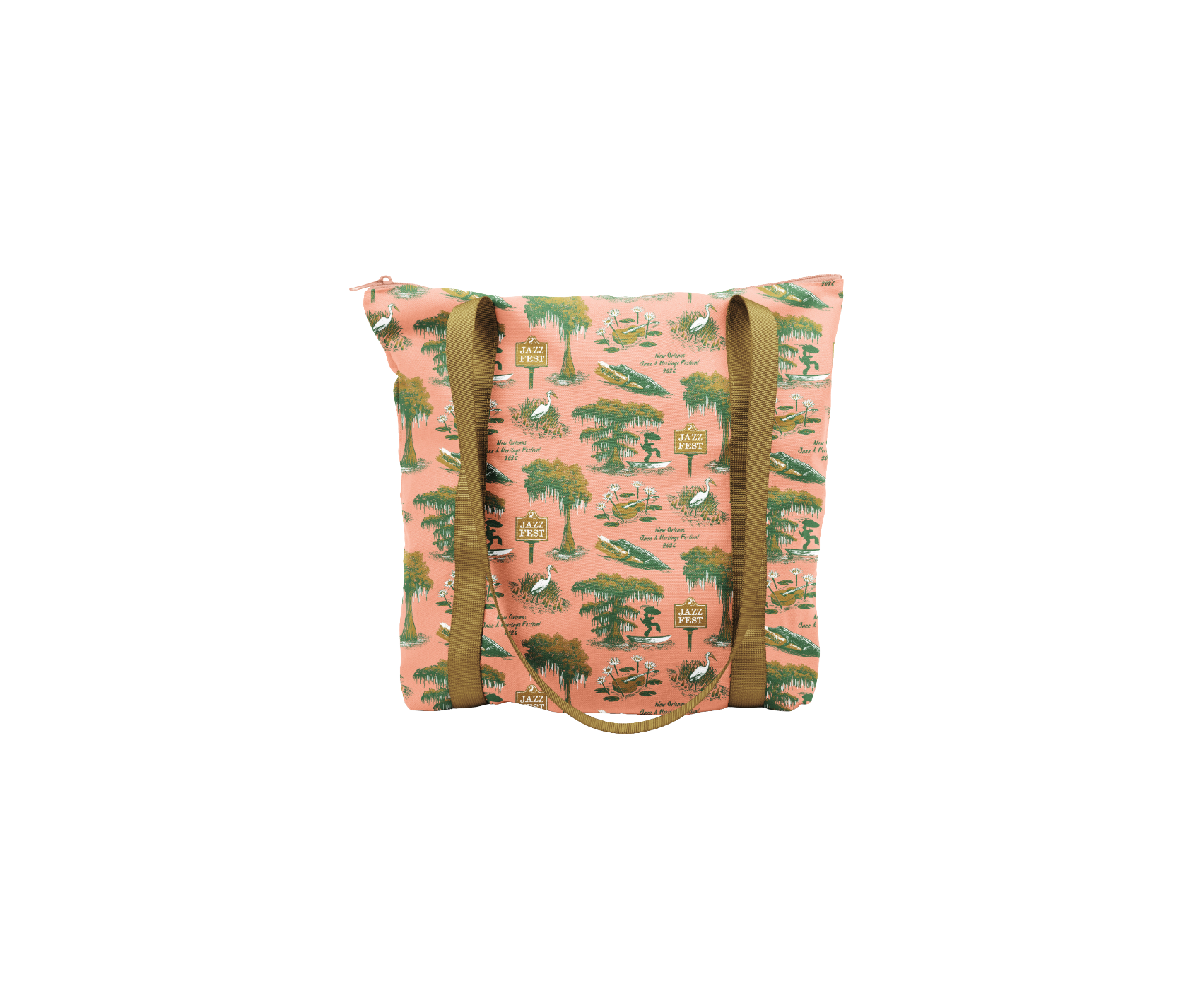 Jazz Fest Bayou Toile Tote