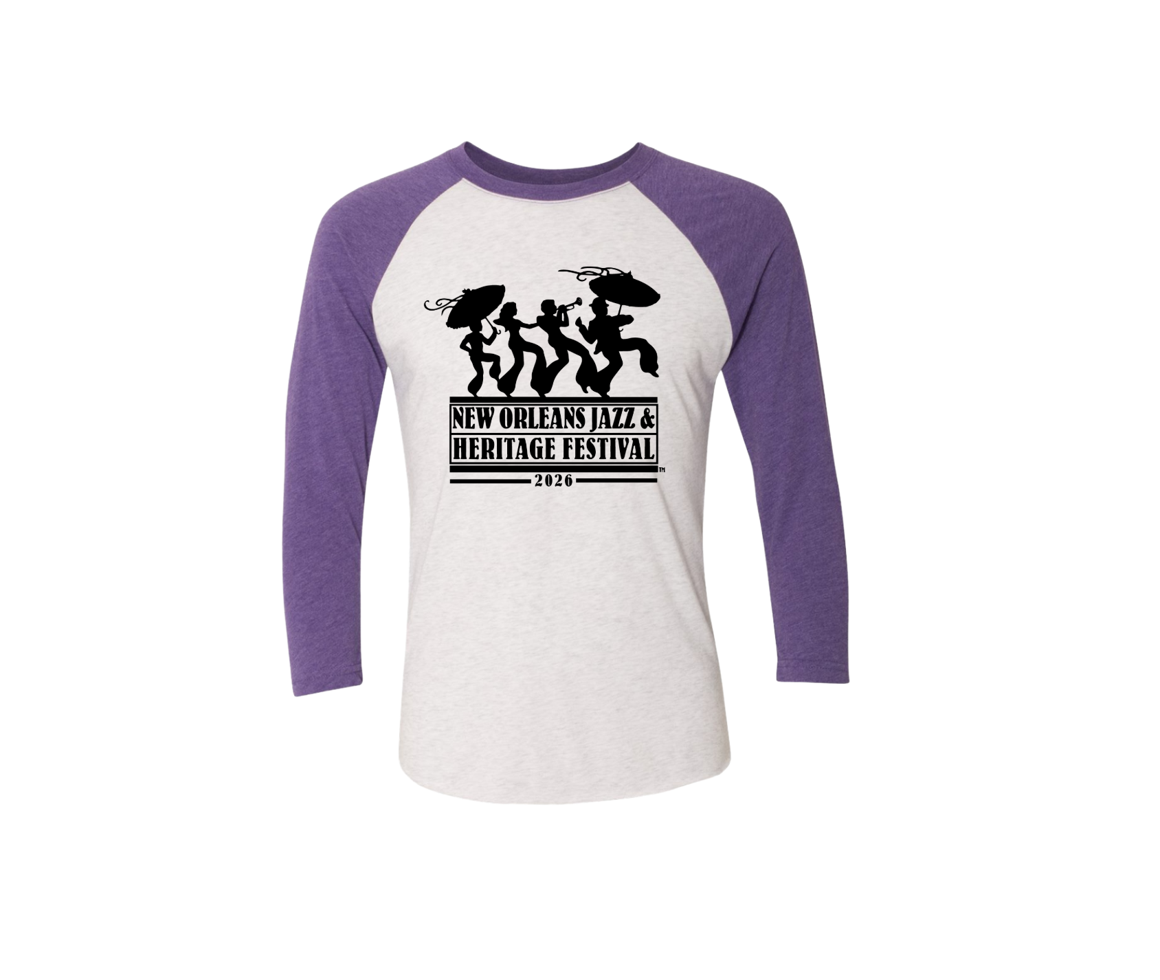 Classic Logo Purple Raglan
