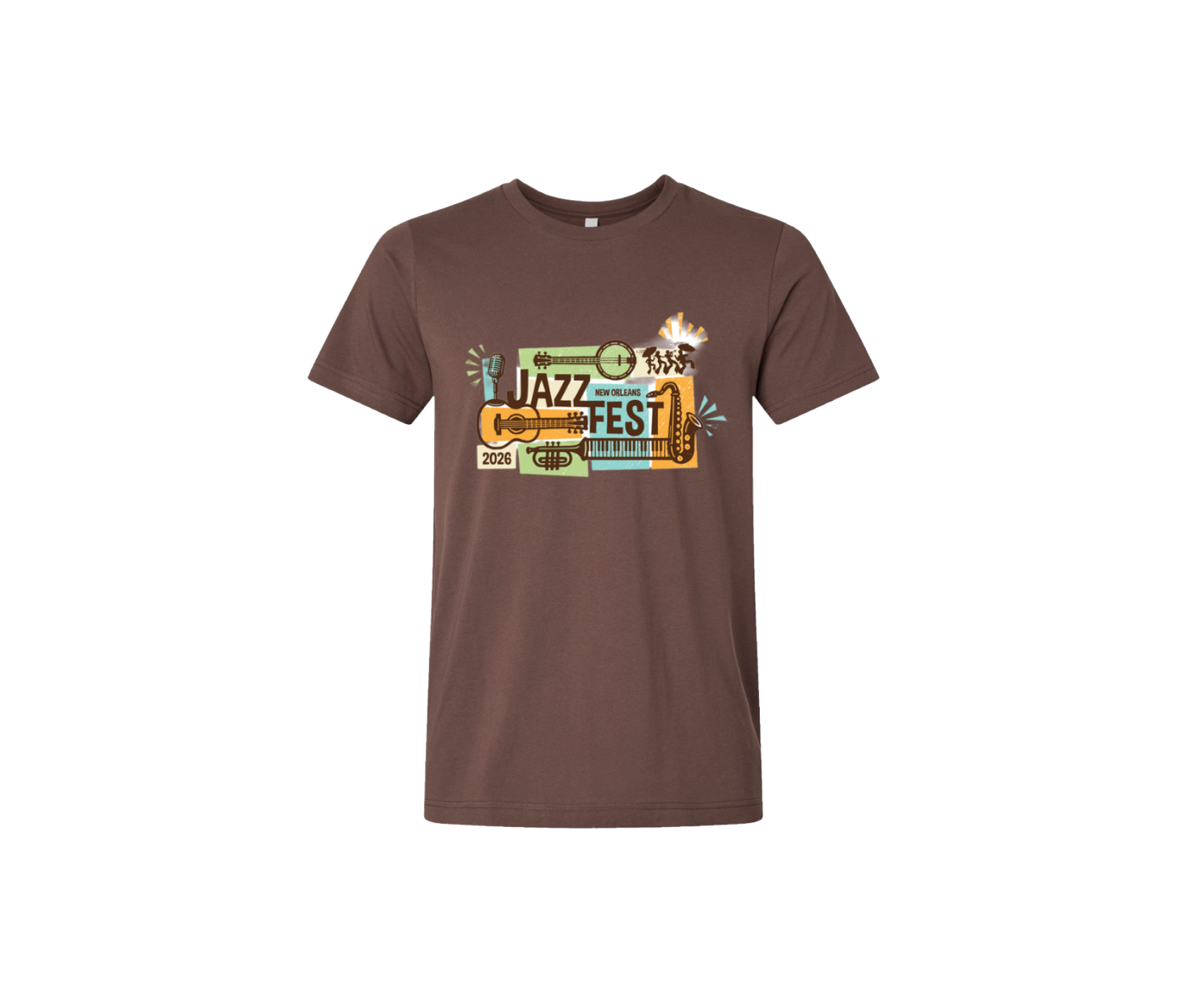 Jam Session Brown T-Shirt